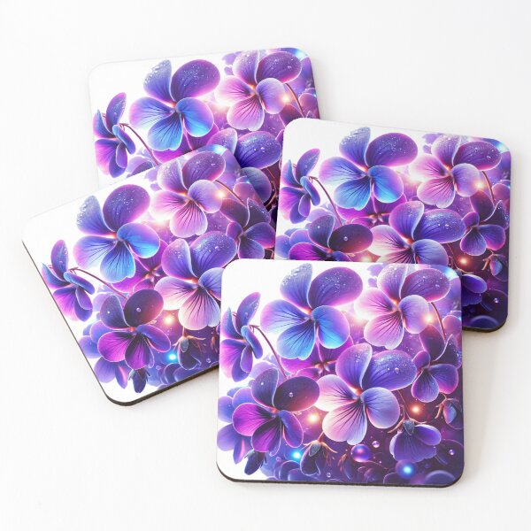 Item preview, Bright violet splendor - Flower Power designed and sold by Eric Nagel.