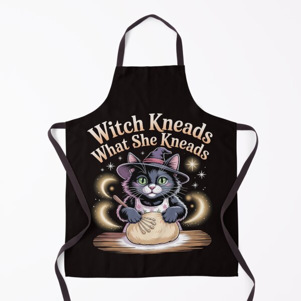 Item preview, Witch Kneads What She Kneads – Kitty Biscuits Bakery designed and sold by Slavicsoul.