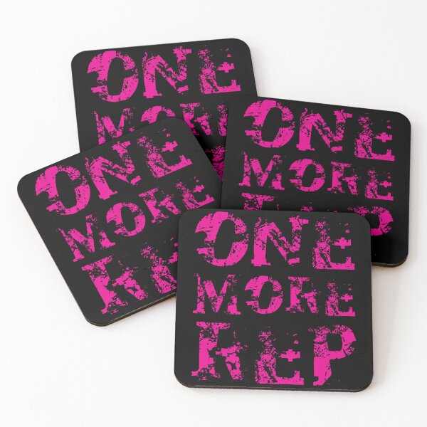 Item preview, Motivational Gym Quote | One More Rep designed and sold by typoinspired.