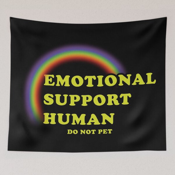 Item preview, Emotional Support Human - Do Not Pet designed and sold by Scaryzz.