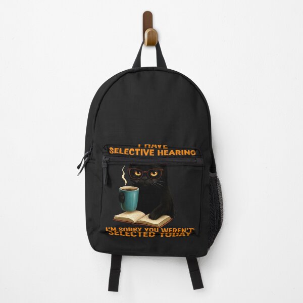 Item preview, Funny I Have Selective Hearing You Werent Selected Cat Humor designed and sold by cawtoon.
