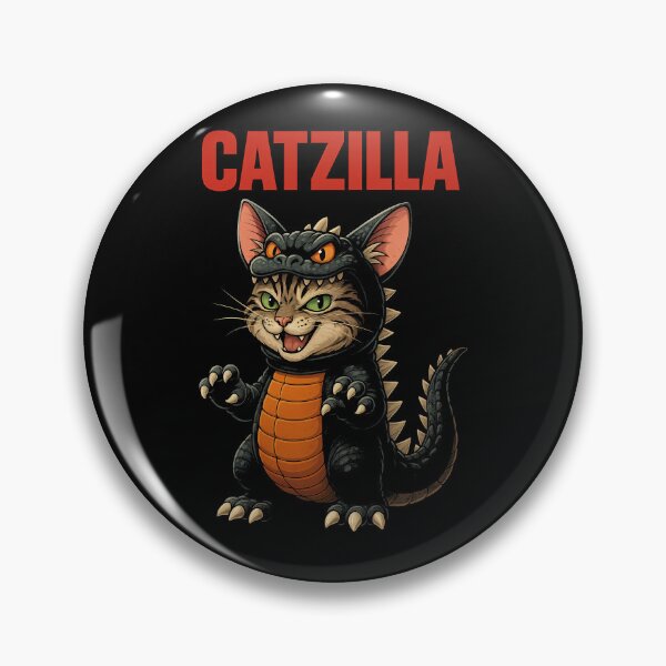 Item preview, Catzilla Parody | Funny Cat Kaiju Monster  designed and sold by Shirt-Face.