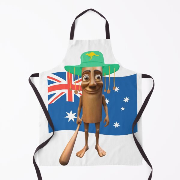 Item preview, Tung Tung Tung Sahur Australian (Italian Brainrot) designed and sold by twomanylegs.