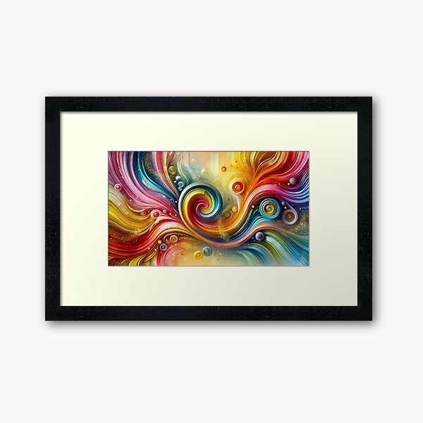 The Power of Colors Gerahmter Kunstdruck