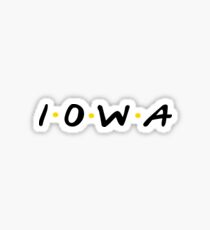 University of Iowa Sticker