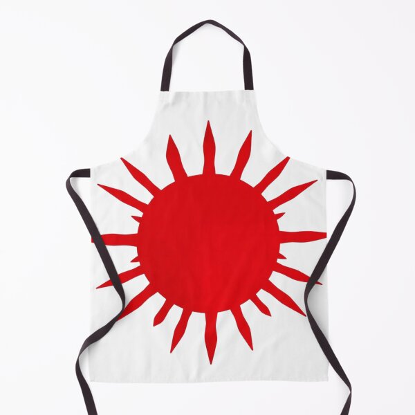 Item preview, Red Tribal Sun – Bold Minimalist Symbol Design designed and sold by apoknight.