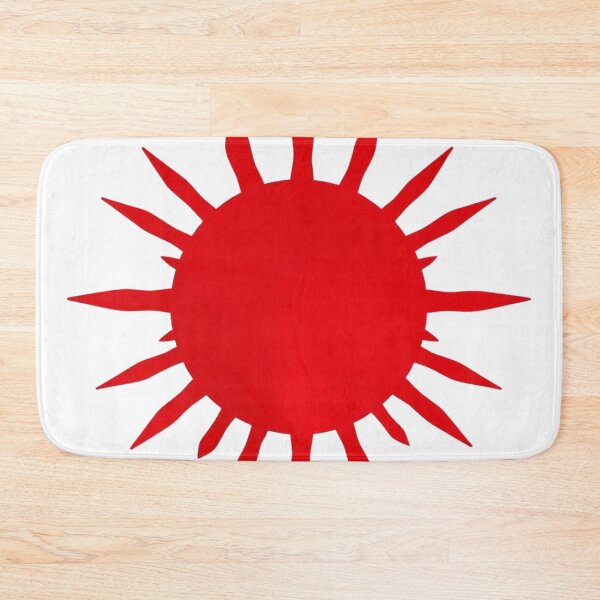 Item preview, Red Tribal Sun – Bold Minimalist Symbol Design designed and sold by apoknight.