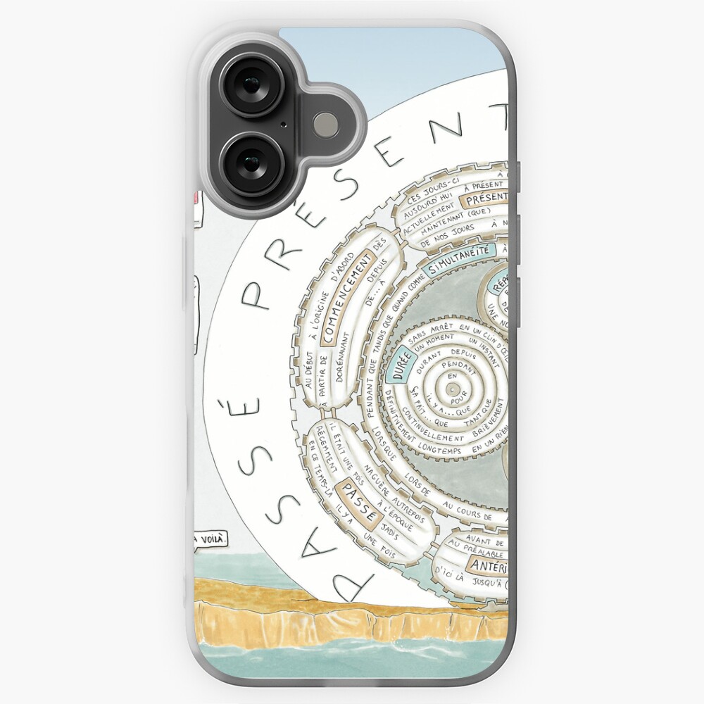 Vista previa del artículo con la obra «Funda blanda para iPhone», diseñado y vendido por MarionCharreau.
