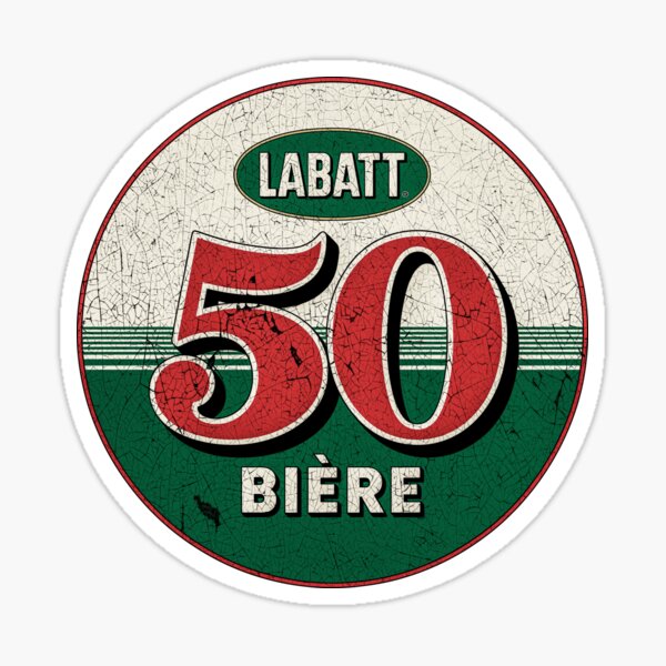 Item preview, Labatt 50 designed and sold by Angry Swan Designs.