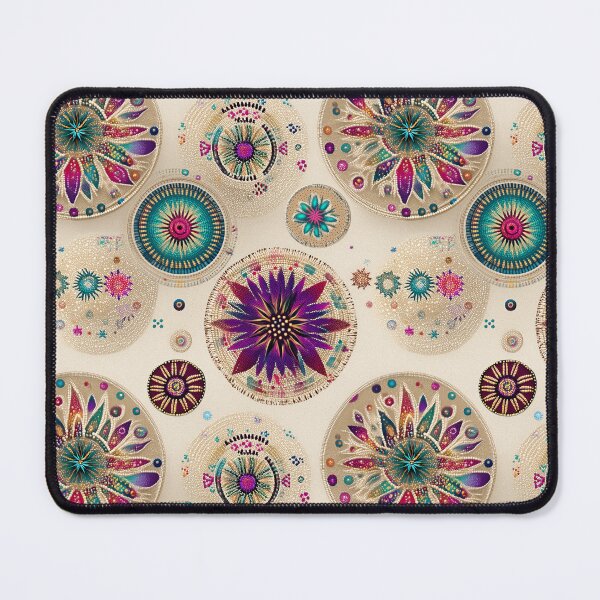 Item preview, Hypnotic Floral Mandalas with Floating Details designed and sold by Moisky Patterns.