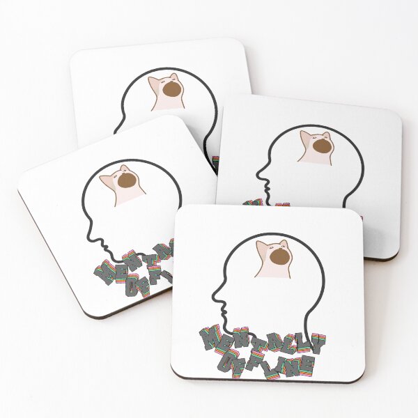 Item preview, Mentally Offline - Minimal Mental Health Design designed and sold by lazycreationaaa.