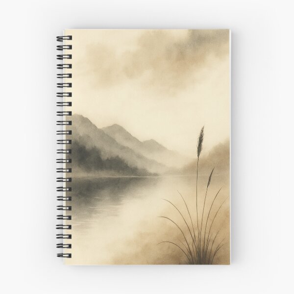 Item preview, Misty Landscape Collection No.6 – Japandi Wall Art (Part of Set of 7) designed and sold by JSDESIGN888.