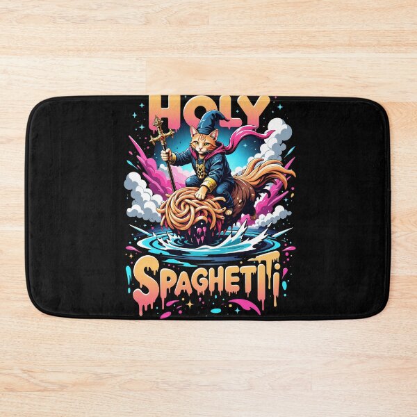 Item preview, Holy Spaghetiti - The Pasta Knight's Quest designed and sold by PrayMerch.