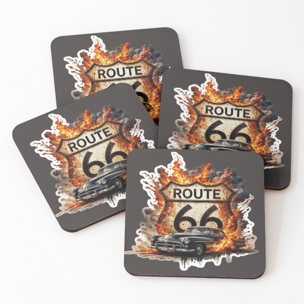 Item preview, Amalgamation Route66 sticker design Aestetic, Trendy,Reloaded, Viral Drop 2025 designed and sold by Imaginarium of Chaos falcon88 .