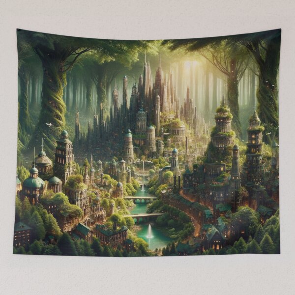 Item preview, Wonderland Metropolis designed and sold by M-Y-A-R-T-.