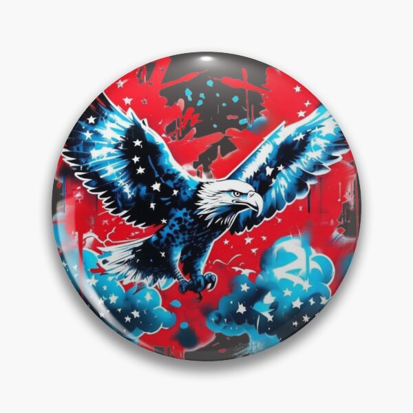 Item preview, Amalgamation eagle sticker design Aestetic, Trendy,Reloaded, Viral Drop 2025 designed and sold by Imaginarium of Chaos falcon88 .