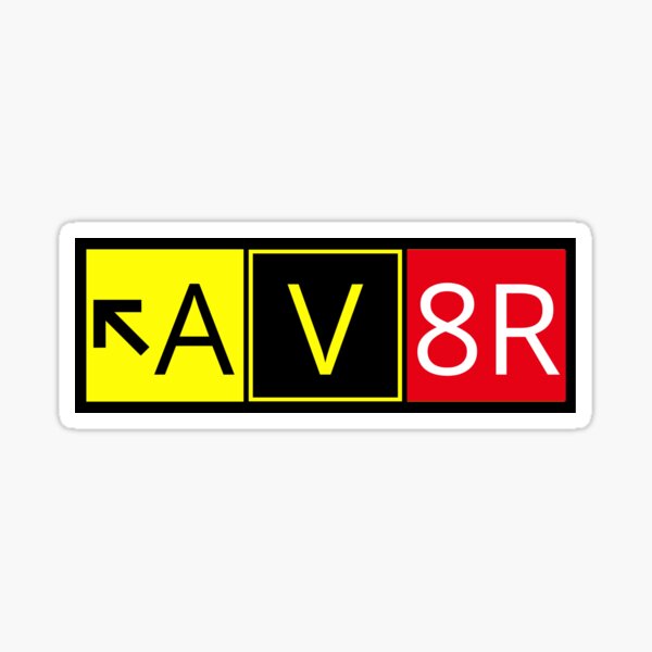 Item preview, AV8R Taxi Way designed and sold by PatchMerch.