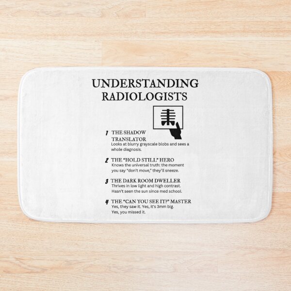 Item preview, Understanding Radiologists – Funny Medical Imaging Life Definitions designed and sold by PsyFlow35.