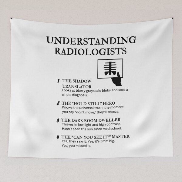 Item preview, Understanding Radiologists – Funny Medical Imaging Life Definitions designed and sold by PsyFlow35.
