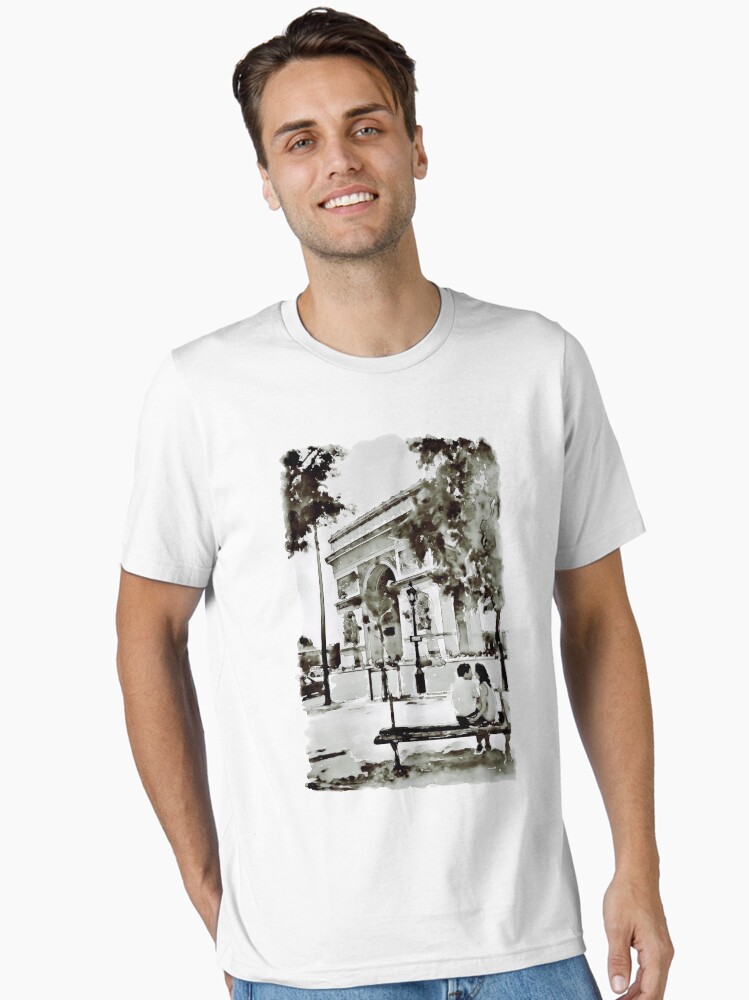 T-shirt essentiel for Sale avec l'œuvre « Amour monochrome de