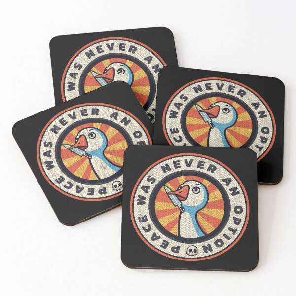 Item preview, Peace was never an option Funny Silly Goose designed and sold by Scaryzz.