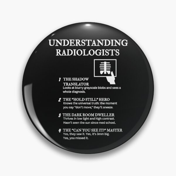 Item preview, Understanding Radiologists – Funny Medical Imaging Life Definitions – Black designed and sold by PsyFlow35.