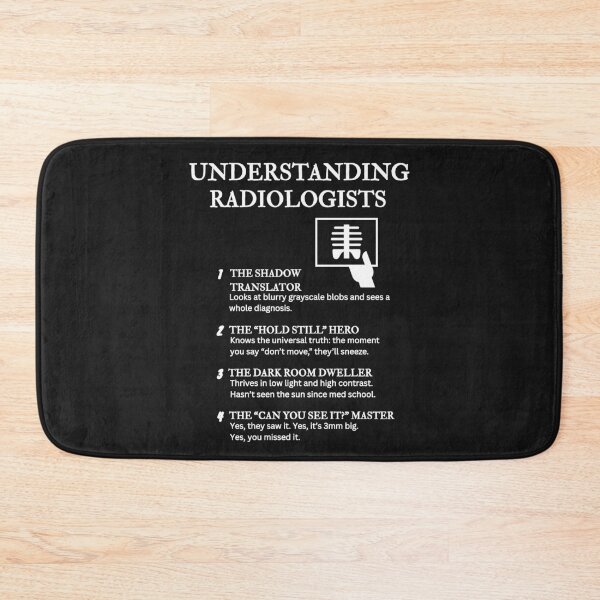 Item preview, Understanding Radiologists – Funny Medical Imaging Life Definitions – Black designed and sold by PsyFlow35.