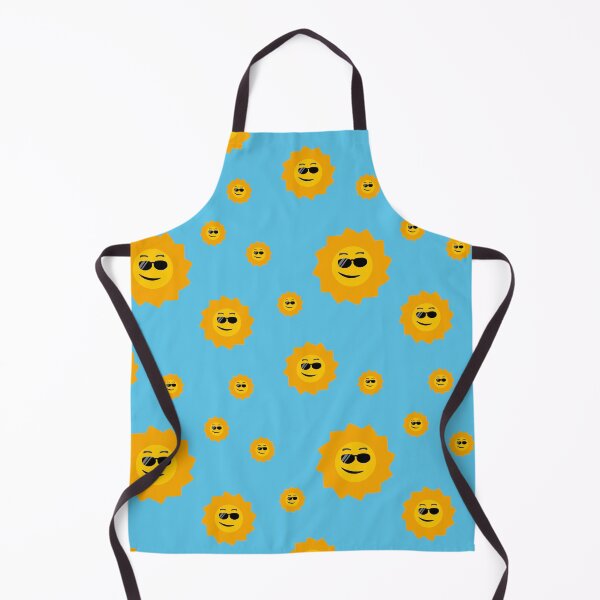 Item preview, Summer pattern with funny suns with sunglasses designed and sold by Martapp.