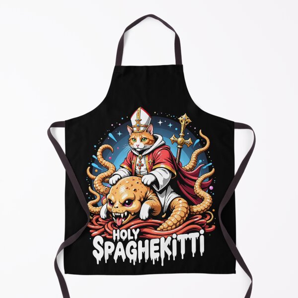 Item preview, Holy Spaghekitti - A Divine Pasta Adventure designed and sold by PrayMerch.