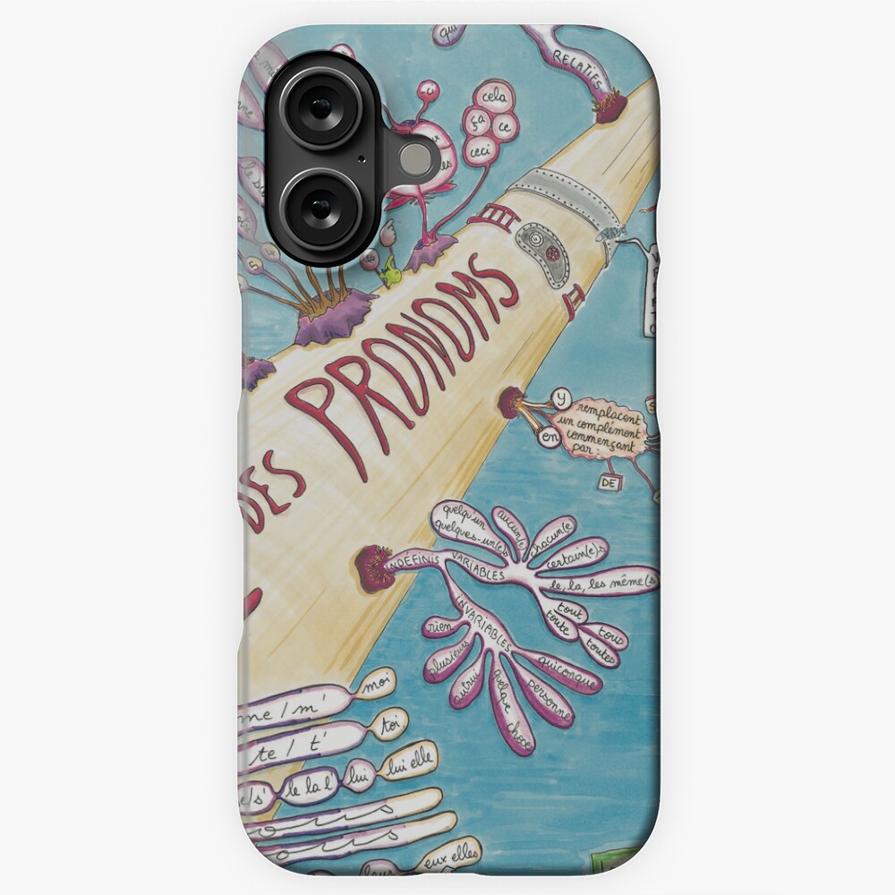 Vista previa del artículo con la obra «Funda rígida para iPhone», diseñado y vendido por MarionCharreau.