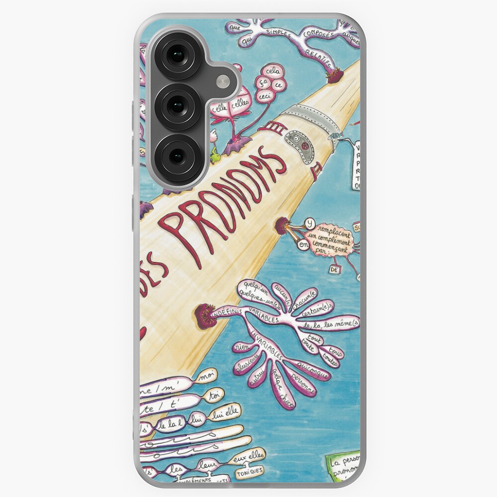 Vista previa del artículo con la obra «Funda blanda para Samsung Galaxy», diseñado y vendido por MarionCharreau.