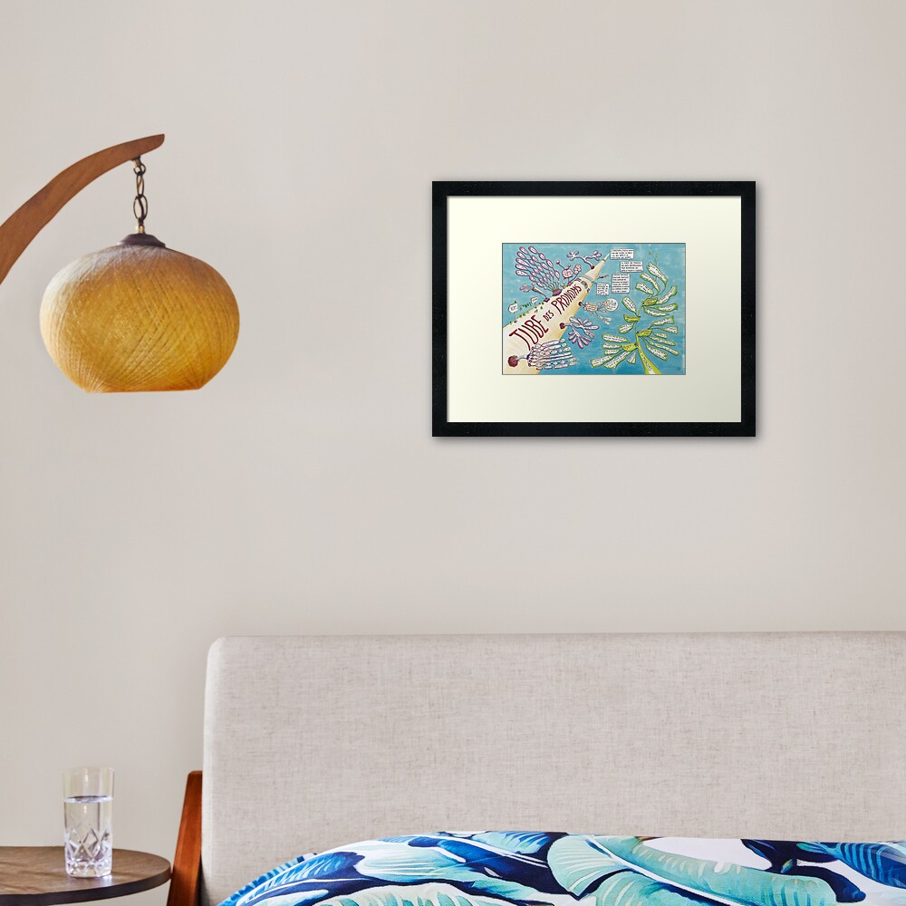 Vista previa del artículo con la obra «Lámina enmarcada», diseñado y vendido por MarionCharreau.