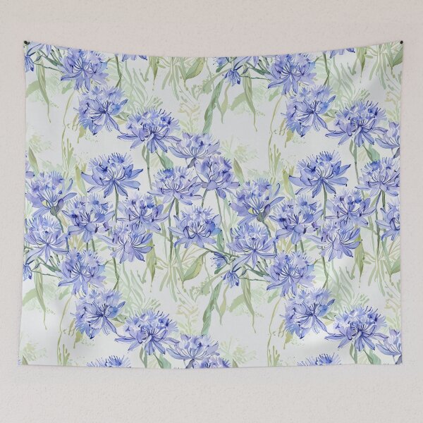 Item preview, Blue Flowers designed and sold by CoolPixels.