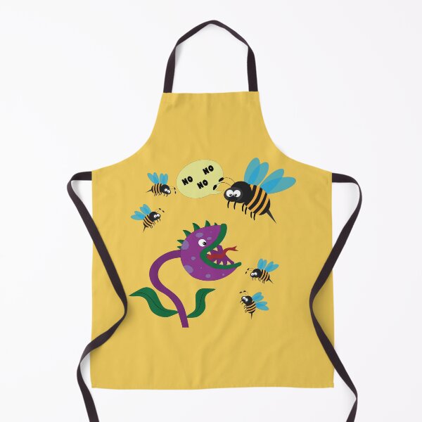 Item preview, Funny scene of bees and carnivorous plant designed and sold by Martapp.