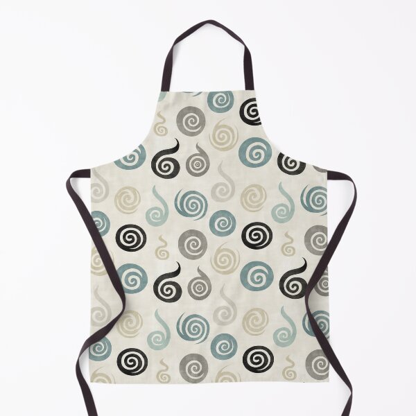 Item preview, Organic Spiral Motifs on Soft Fabric Texture designed and sold by Moisky Patterns.