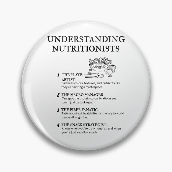 Item preview, Understanding Nutritionists – Funny Food & Wellness Definitions designed and sold by PsyFlow35.