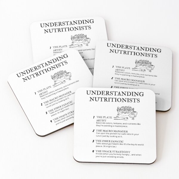 Item preview, Understanding Nutritionists – Funny Food & Wellness Definitions designed and sold by PsyFlow35.