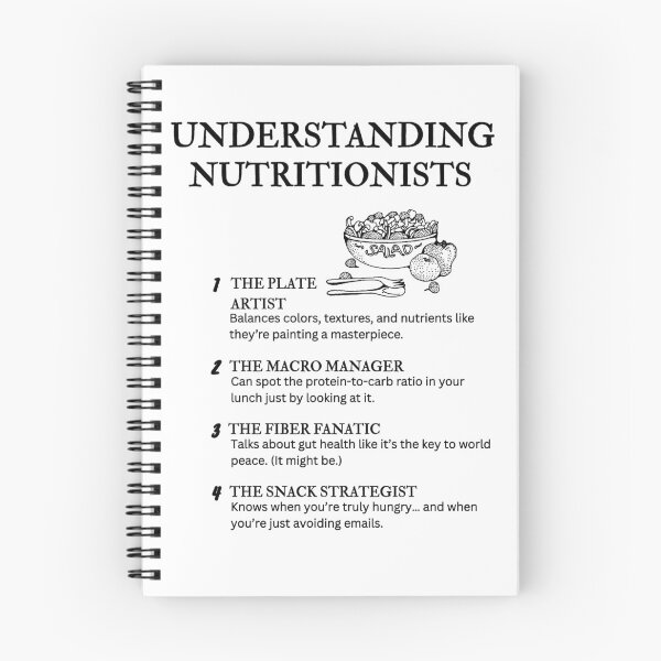 Item preview, Understanding Nutritionists – Funny Food & Wellness Definitions designed and sold by PsyFlow35.