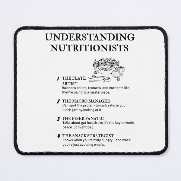 Item preview, Understanding Nutritionists – Funny Food & Wellness Definitions designed and sold by PsyFlow35.