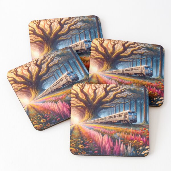 Item preview, Wildflowers Railway designed and sold by M-Y-A-R-T-.