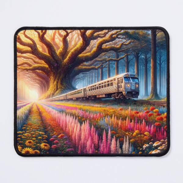 Item preview, Wildflowers Railway designed and sold by M-Y-A-R-T-.