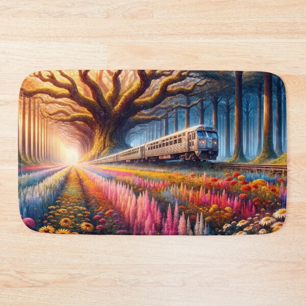 Item preview, Wildflowers Railway designed and sold by M-Y-A-R-T-.