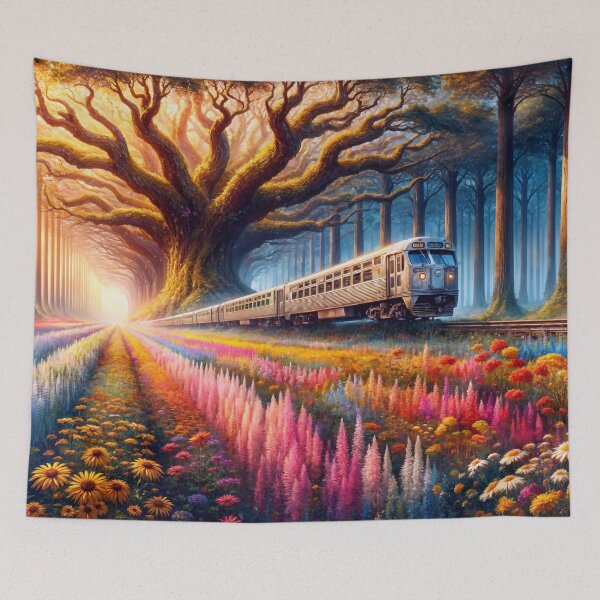 Item preview, Wildflowers Railway designed and sold by M-Y-A-R-T-.