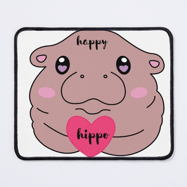 Item preview, happy hippo designed and sold by lazycreationaaa.