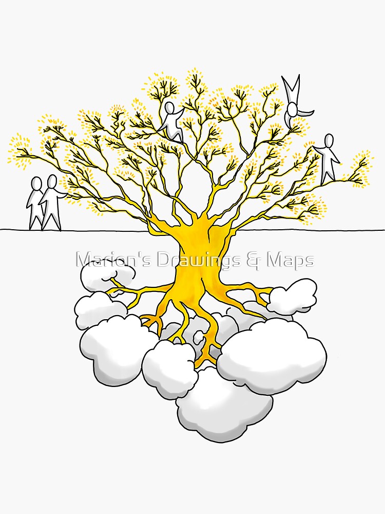 Imagen 3 de 3, Pegatina con la obra Radical, diseñada y vendida por MarionCharreau.