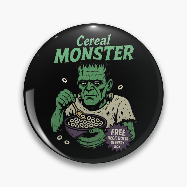Item preview, Cereal Monster | Funny Frankenstein Horror Parody designed and sold by Shirt-Face.