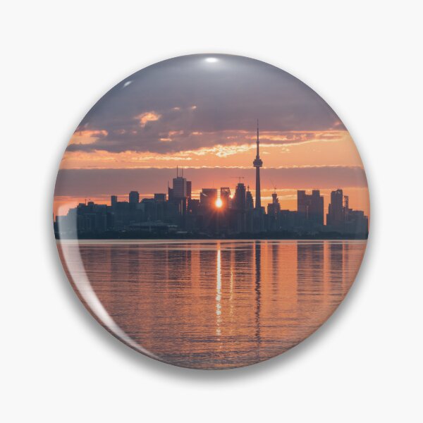 Item preview, Toronto Skyscrapers Dividing the Sunrise designed and sold by Georgia Mizuleva.