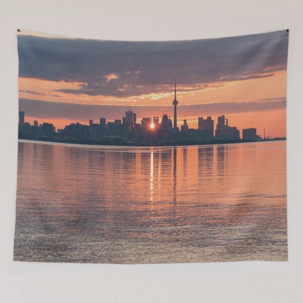 Item preview, Toronto Skyscrapers Dividing the Sunrise designed and sold by Georgia Mizuleva.