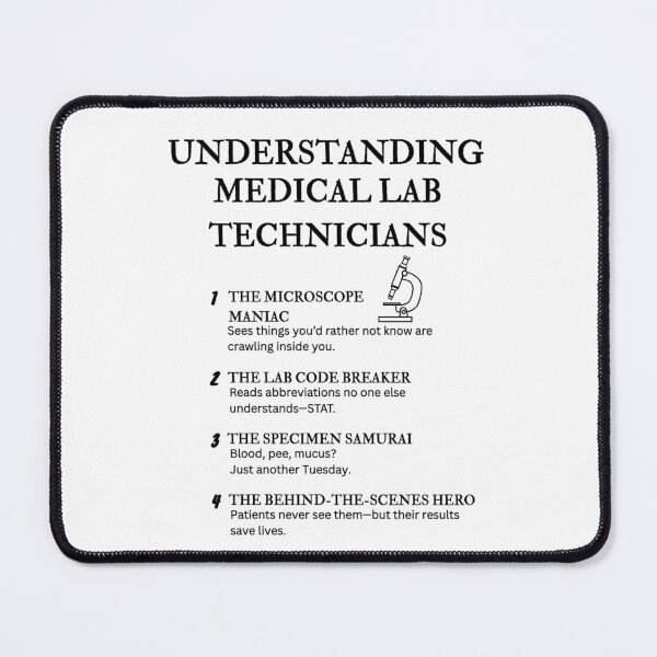 Item preview, Understanding Medical Lab Technicians – Funny Science-Behind-the-Scenes Definitions designed and sold by PsyFlow35.