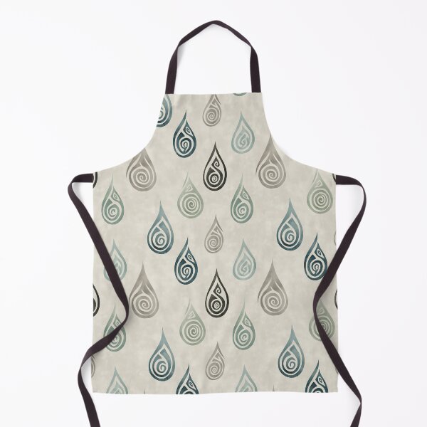Item preview, Sacred Spiral Droplets with Marble Texture designed and sold by Moisky Patterns.